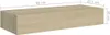 vidaXL Wandregale mit Schubladen 2 Stk. Eichen-Optik Produktbild-Vorschau 19