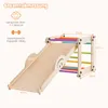 COSTWAY Klettergerüst Indoor, Kletterdreieck mit Rutsche, Produktbild-Vorschau 7