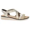 Rieker Sandalen Plat  Sandalen Plat - Goudkleur - Maat 39 Produktbild-Vorschau 8