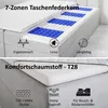 MOTIVENA Nero Chesterfield Boxspringbett 160x200 Beige Samt Produktbild-Vorschau 6