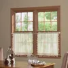 A dining table with a window and curtains in the background. Anteprima dell’immagine prodotto