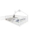 Merax Lit d'enfant 140x190 cm, Lit plat avec barre de Voir les images du produit 13