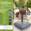 tillvex® Sonnenschirmständer PAVERA mit Rollen & Bremsen Produktbild-Vorschau 8
