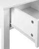 BELIANI Konsola biała MDF drewniane nogi 90 x 40 x 75 cm 3 Podgląd zdjęcia produktu 6