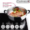 Coolinato Grossraumpfanne 28cm / 5,7l aus Edelstahl – Produktbild-Vorschau 7
