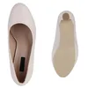 VAN HILL Damen Klassische Pumps Stiletto Plateau Vorne Produktbild-Vorschau 3
