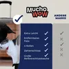 MuchoWow® Koffer Handgepäck Trolley Rollkoffer Kleine Produktbild-Vorschau 6