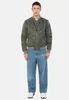 Giacca bomber Schott NYC Airforcers, unisex, color verde Anteprima dell’immagine prodotto 8