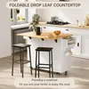 BEALIFE Carrello da cucina con ripiano estraibile, 3 Anteprima dell’immagine prodotto 4
