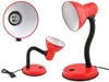lampka biurkowa regulowana szkolna na biurko nocna CZERWONA Podgląd zdjęcia produktu 3