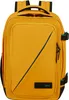 A yellow backpack against a white background. Produktbild-Vorschau