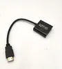 A black HDMI to VGA adapter with an audio jack is shown on a white background. Anteprima dell’immagine prodotto