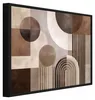 Bilder mit Rahmen Abstraktion Geometrisch Boho - 60x40 cm - Produktbild-Vorschau 1