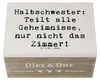 Mr. & Mrs. Panda Schatulle Spruch Halbschwester Geheimnisse Produktbild-Vorschau 3