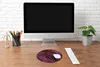 MuchoWow® Mauspad Mousepad Marmor - Rosa - Schwarz 30x30 cm Produktbild-Vorschau 4