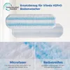 4 Stück Mikrofaser Ersatzbezug für Vileda H2PrO Produktbild-Vorschau 3