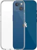 A clear phone case is shown on a blue iPhone 13. Anteprima dell’immagine prodotto