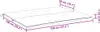 vidaXL Gartenbank-Auflage Anthrazit 120x(50+50)x7 cm Produktbild-Vorschau 8