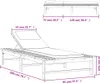 VidaXL 362155, Lounge, Gepolsterter Sitz, Akazienholz, Produktbild-Vorschau 7