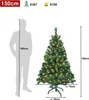 XINZI Sztuczna choinka z oświetleniem 150cm W zestawie Podgląd zdjęcia produktu 2