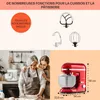 Klarstein Robot Patissier Multifonctions, Batteur sur Voir les images du produit 5