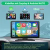 9 Zoll Kabelloses CarPlay & Android Auto Display mit 4K Produktbild-Vorschau 2