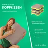 Nordic Schiller Carbon Visco Anti-Schnarch-Kissen Produktbild-Vorschau 10