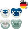 NUK Signature Sucettes en silicone taille 1 - Bleu, lot de Voir les images du produit 7