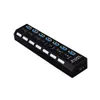 hUB USB3.0 a 7 porte, HOPE R, 5Gbps, con interruttori, cavo Anteprima dell’immagine prodotto 4