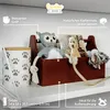 Creative Deco Hnědý Dřevěný Box na Nářadí | Dřevěný Box na Náhled obrázku produktu 4