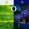 Lampa Solarna Ogrodowa LED LOTUS Wbijana Dekoracyjna Podgląd zdjęcia produktu 6