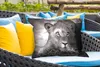 MuchoWow® Outdoor Kissen - Wildtiere - Löwe - Natur - Produktbild-Vorschau 4