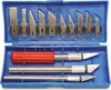 EUROTOOLS 16 pcs. jeu de couteaux de précision scalpel set Voir les images du produit 6