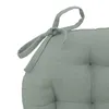 PODUSZKA NA KRZESŁO Anjali 38 cm okrągła zielona Z BAWEŁNY Podgląd zdjęcia produktu 2