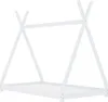 vidaXL Cadre de lit pour enfants Blanc Pin massif 90 x 200 Voir les images du produit 1