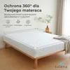 TULENA Pokrowiec na materac 160x200 cm – pikowany, z Podgląd zdjęcia produktu 5