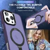 Collage of product shots and lifestyle images showing a phone case with a magnetic ring. Náhled obrázku produktu