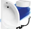 Badewanne Eckbadewanne 130x85 Links mit AcrylSchürze, Produktbild-Vorschau 8