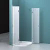 Mai & Mai Viertelkreis-Dusche Milchglas-Duschkabine Produktbild-Vorschau 5