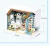 3D-Puzzle DIY holz Miniaturhaus Modellbausatz Puppenhaus Produktbild-Vorschau 9
