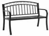 Aga Metall-Gartenbank mit ausklappbarem Tisch 127x53x84 cm Produktbild-Vorschau 2
