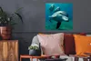 MuchoWow® Poster Wasser - Delphin - Blau 50x50 cm - Produktbild-Vorschau 2