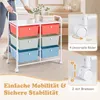 COSTWAY Rollcontainer mit 6 Schubladen aus Kunststoff, Produktbild-Vorschau 7
