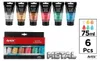 Artix PP188 METALIC set di colori acrilici 6x 75 ml Anteprima dell’immagine prodotto 2