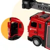 Malplay Camion de pompiers en métal avec échelle, lumières Voir les images du produit 8