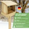 TTL GARDEN Vogelfutterhaus BUS STOP 2er Set – Vogelhaus Produktbild-Vorschau 2