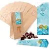 Verpackung 10 kleine braune Blockbodenbeutel Geschenk-Tüte Produktbild-Vorschau 6