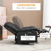 HOMCOM Massagesessel Fernsehsessel mit Liegefunktion 8 Produktbild-Vorschau 7
