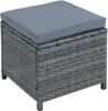 Polyrattan Sitzgruppe Essgruppe Couch Sofa Set Lounge Produktbild-Vorschau 9