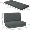 Sofa rozkładana HOMCOM 3 w 1 z funkcją spania, wygląd Podgląd zdjęcia produktu 6